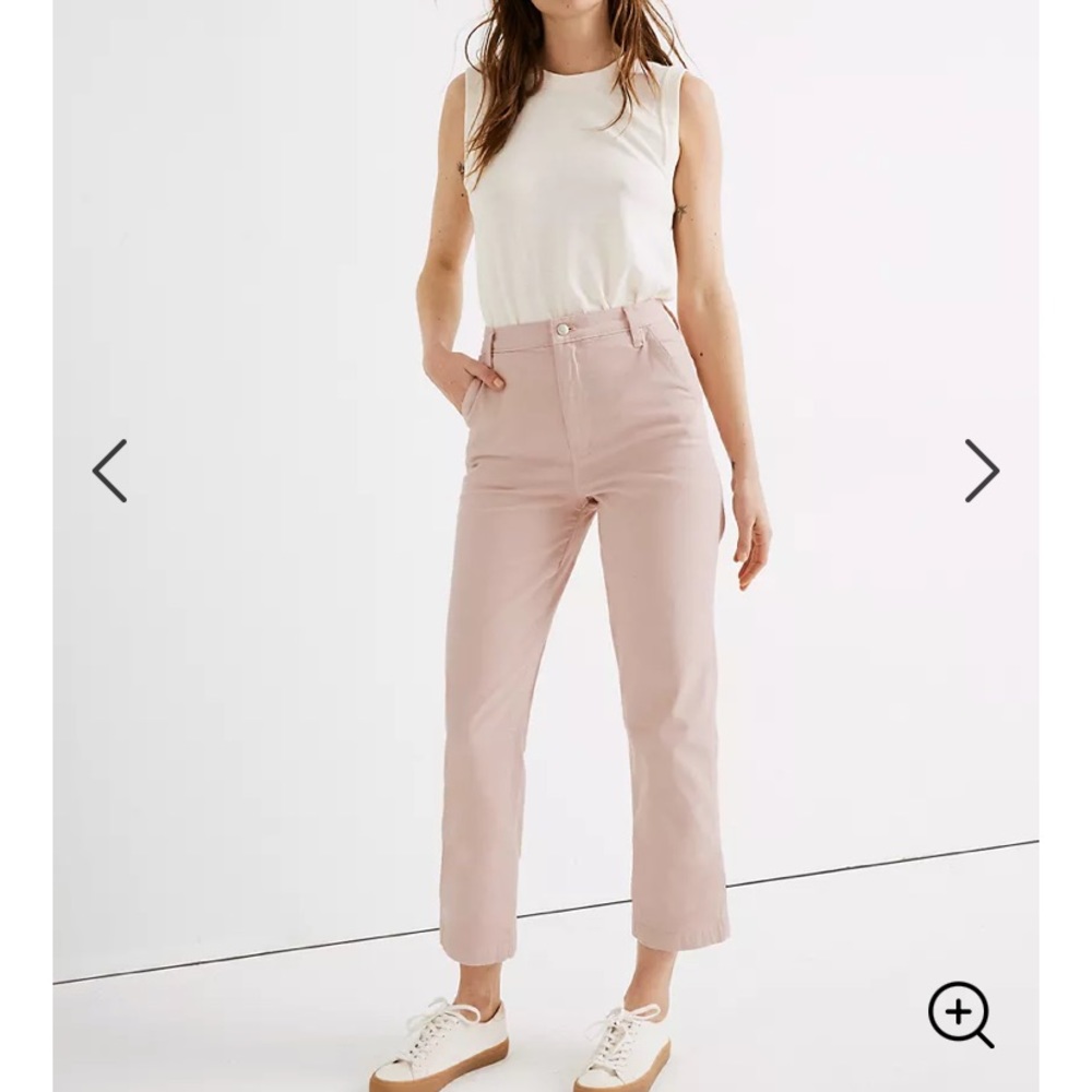 Madewell classic straight pants